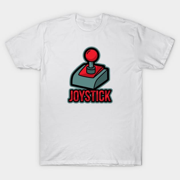 Joystick T-Shirt by GAMINGQUOTES